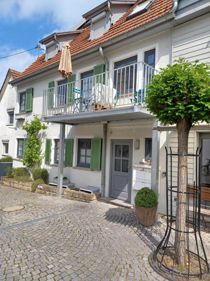 Gemuetlichkeit Ueber Der Weinrebe- 3Zi. Zi. Fewo. Stetten  Eksteriør billede